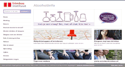 Desktop Screenshot of alcoholinfo.nl